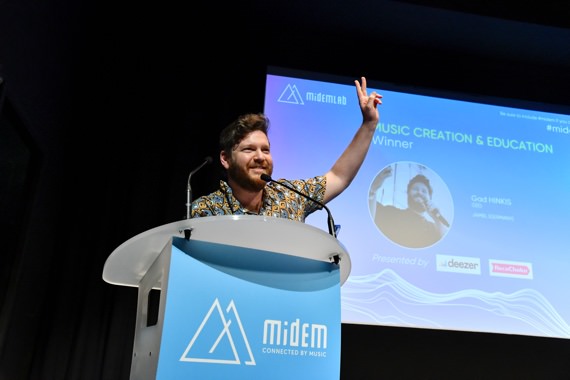midem podium